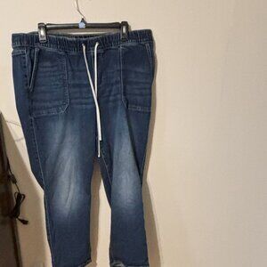 Torrid draw string Jeans Size 2